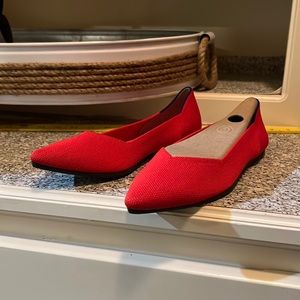 Rothy’s orange red… final price before going to consignmemt 👠